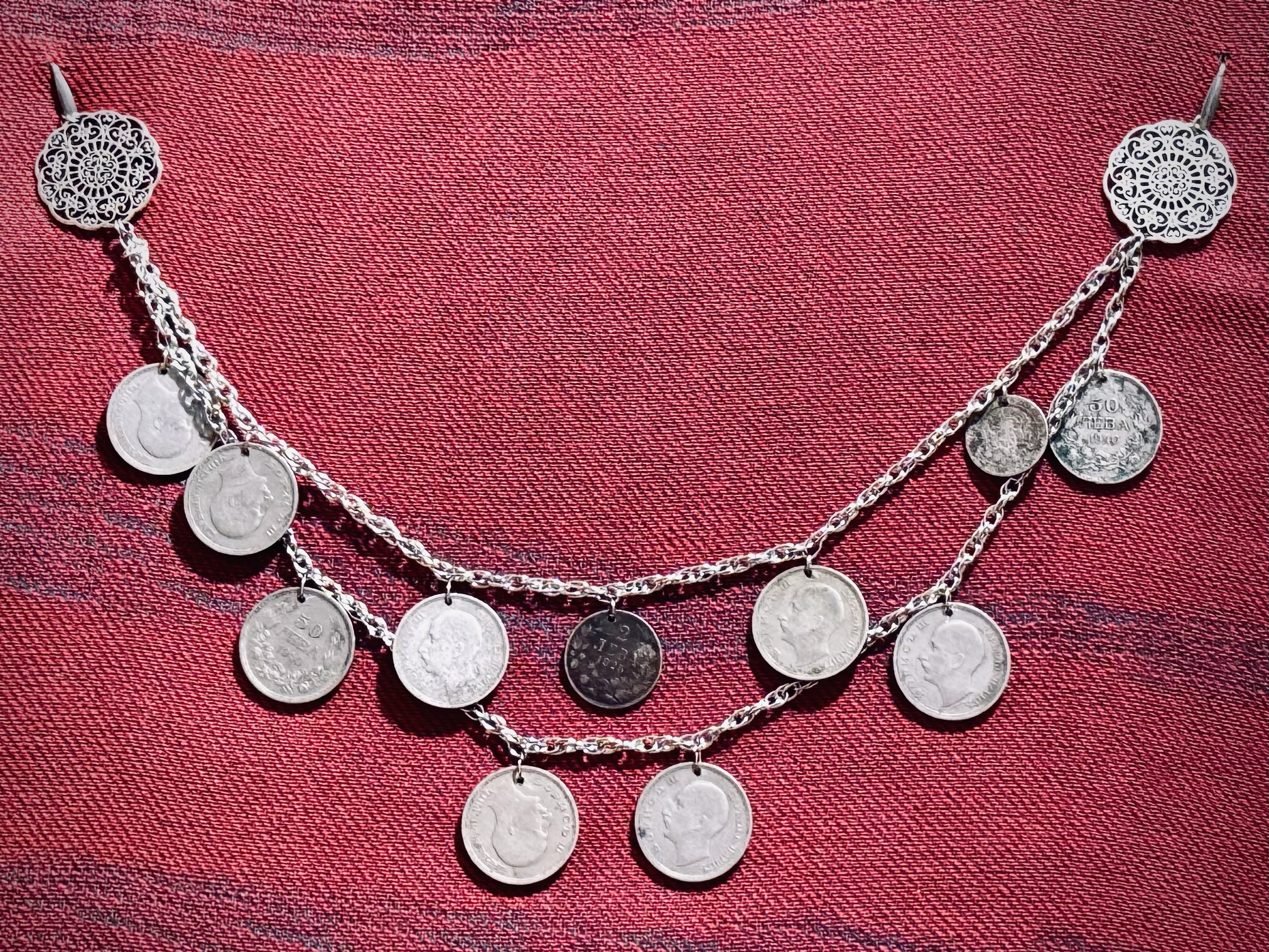 Кюстек с автентични монети •Калоян•