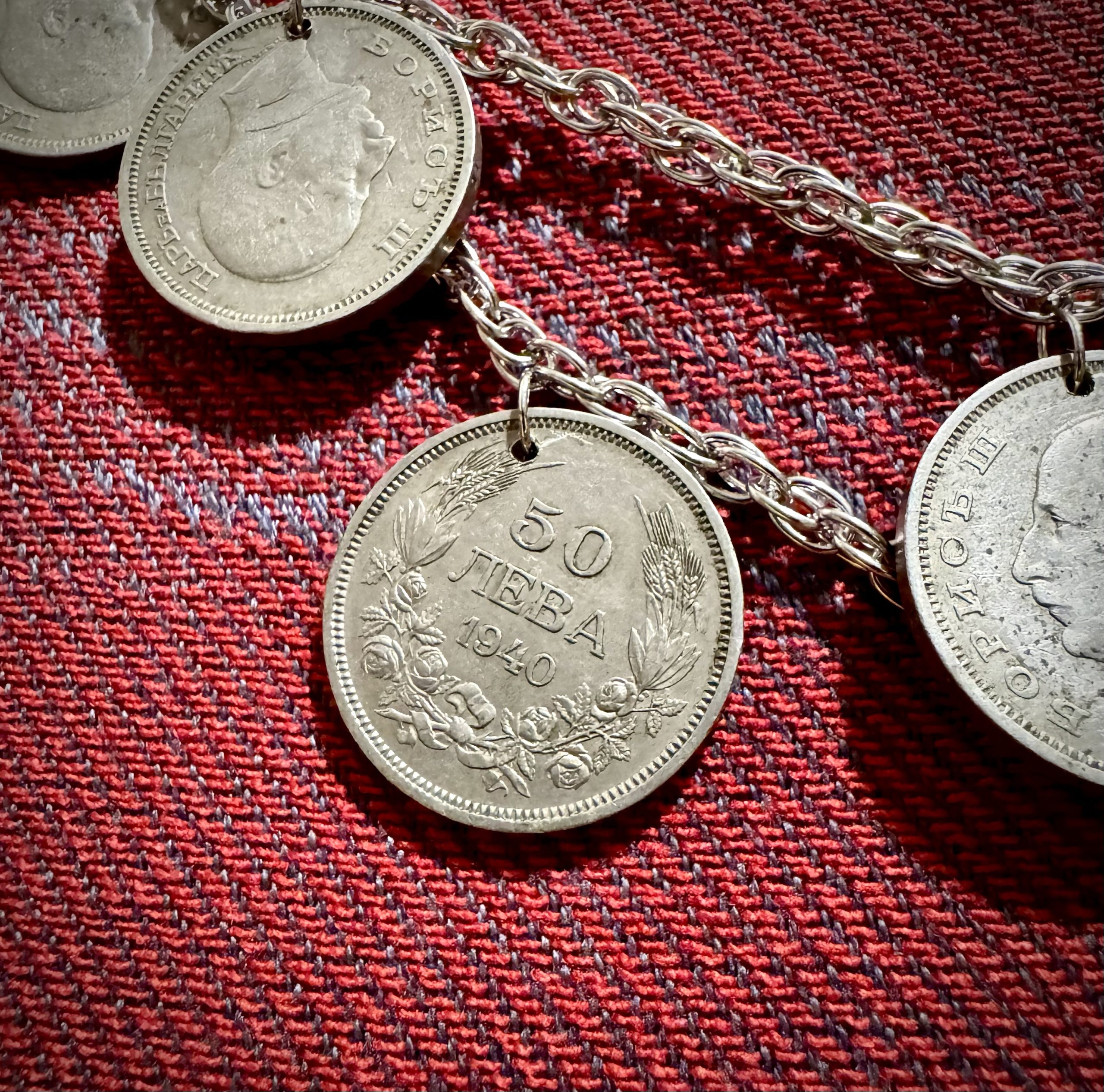 Кюстек с автентични монети •Калоян• - Image 2