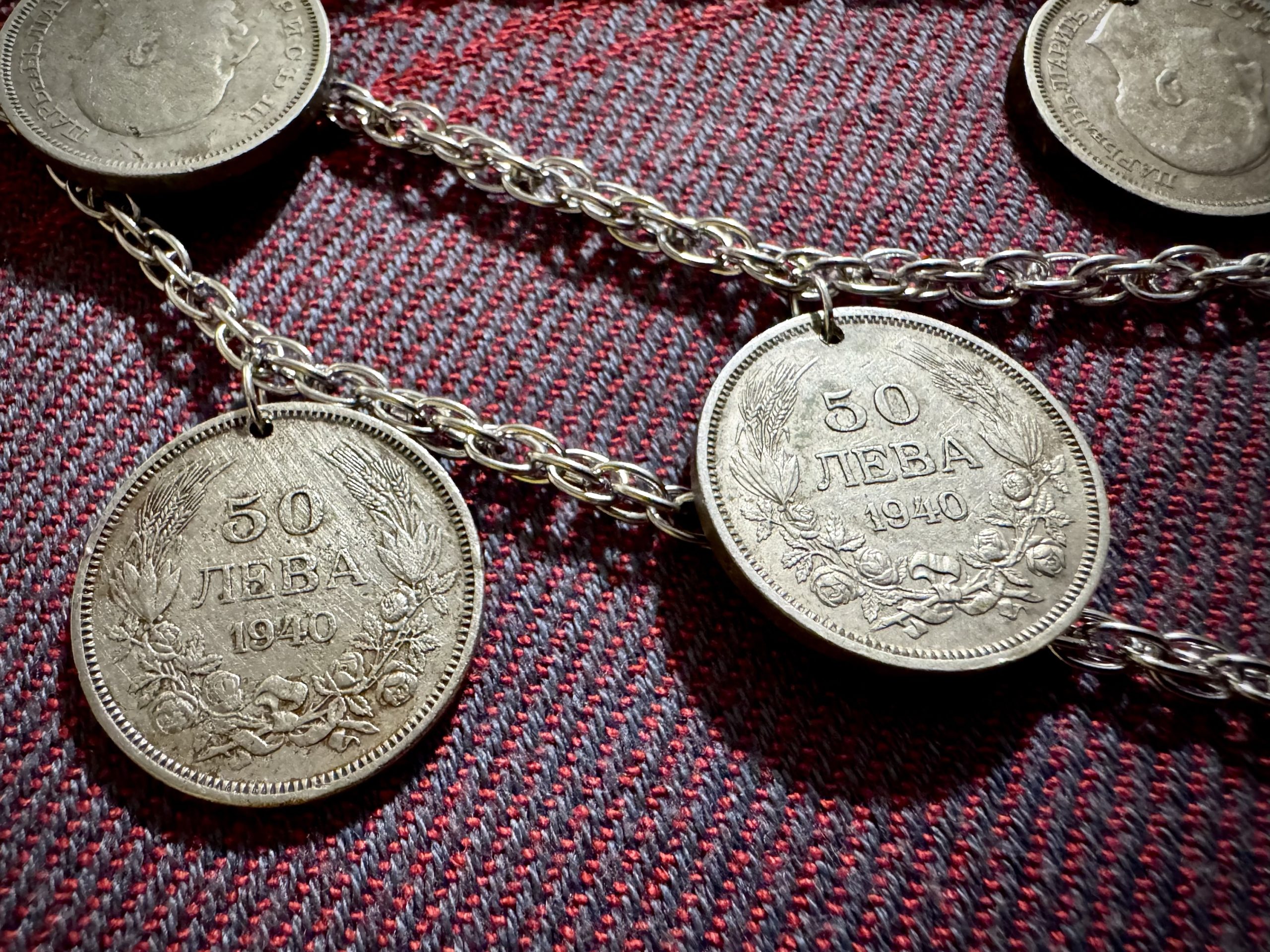 Кюстек с автентични монети •Кирил• - Image 3