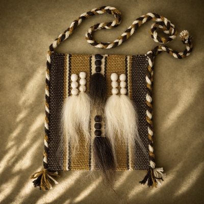 Средна тъкана чанта Гор